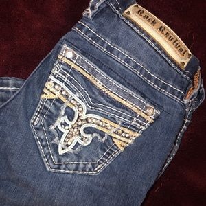 Super cute bootcut rock revivals